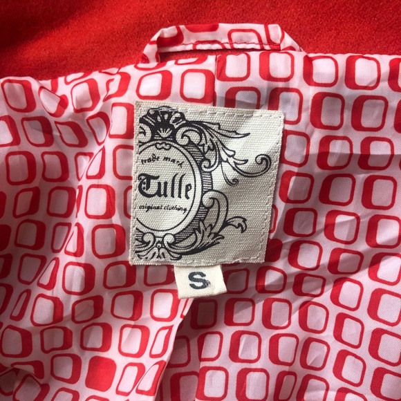 ANTHROPOLOGIE TULLE JACKET/COAT - Picture 3 of 5